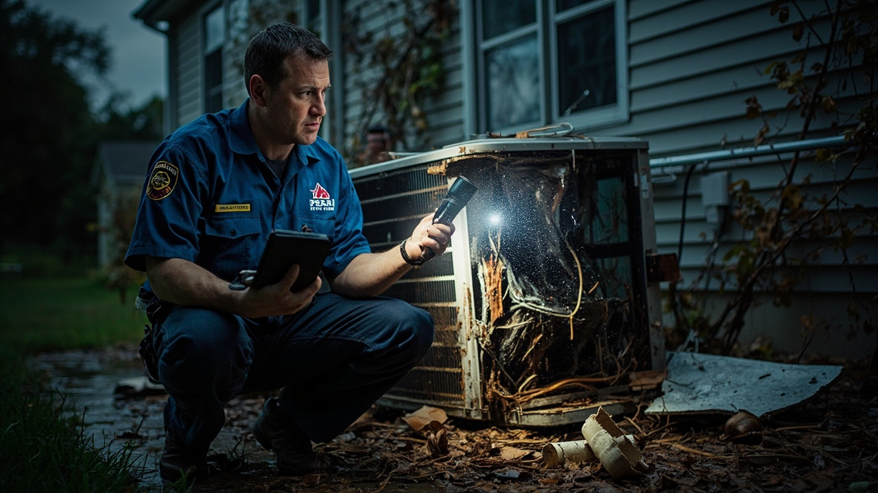 How We Restore Storm Damaged HVAC Systems Without Making It Worse