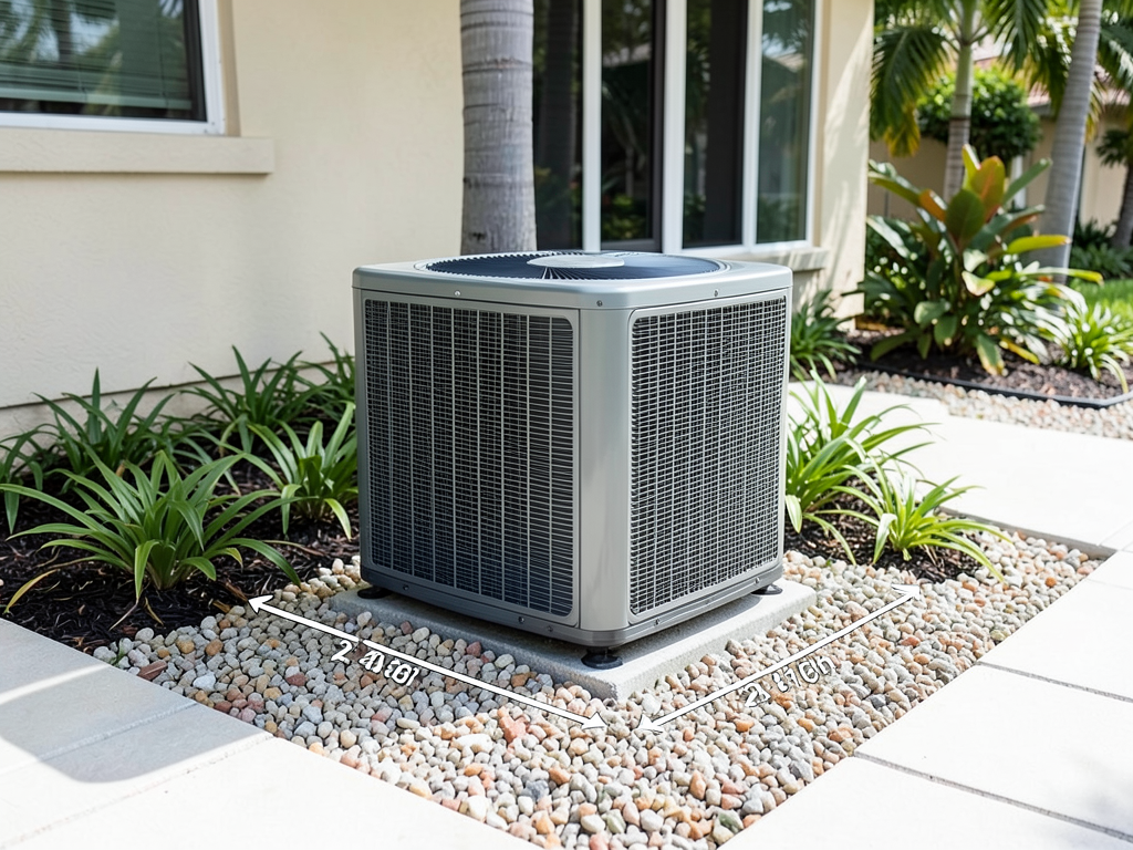 How to landscape around your dover ac unit without