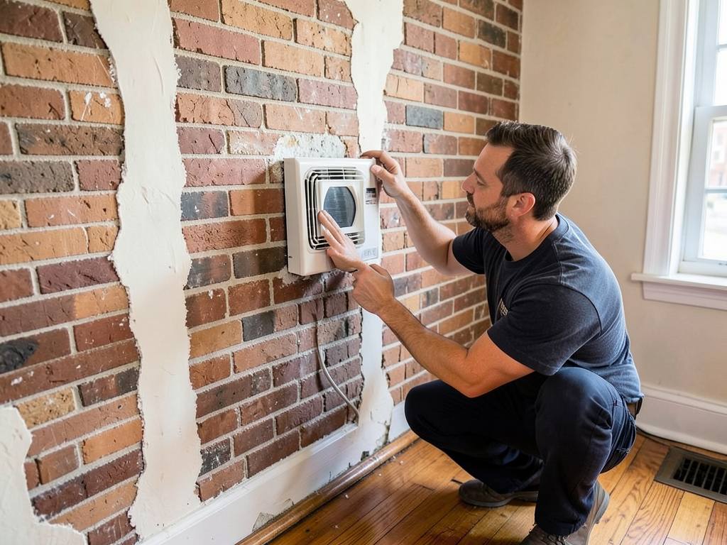 Using ductless mini splits to cool tight spaces in
